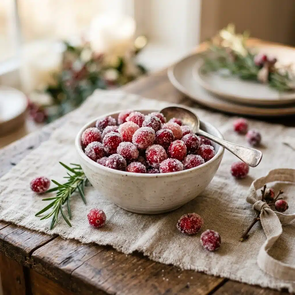 Sugared Cranberries