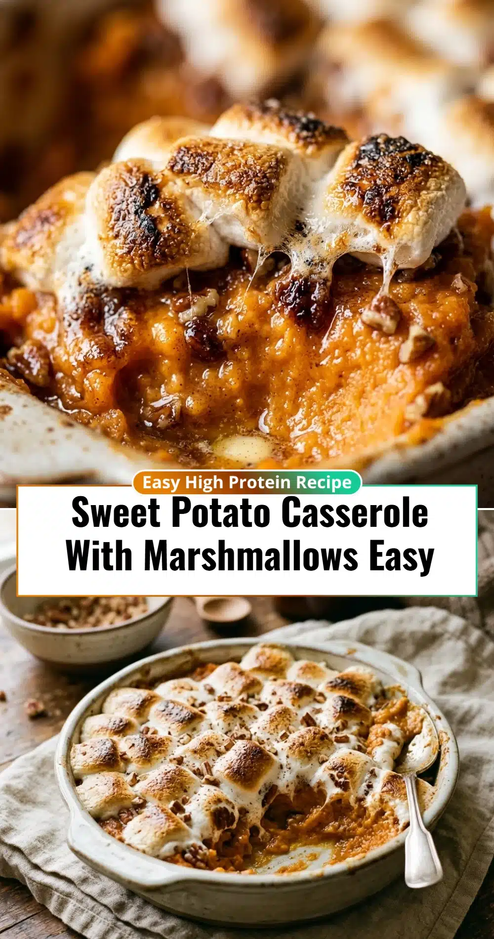 Sweet Potato Casserole With Marshmallows Easy