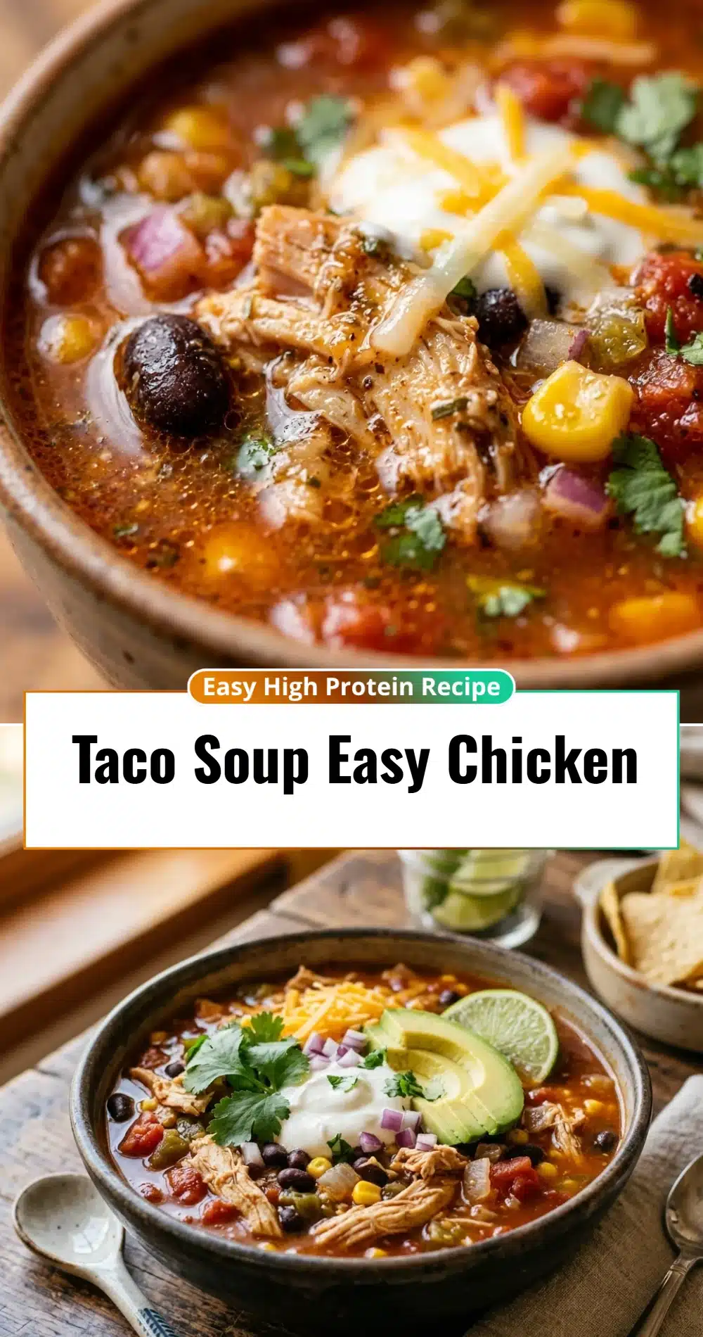 Taco Soup Easy Chicken