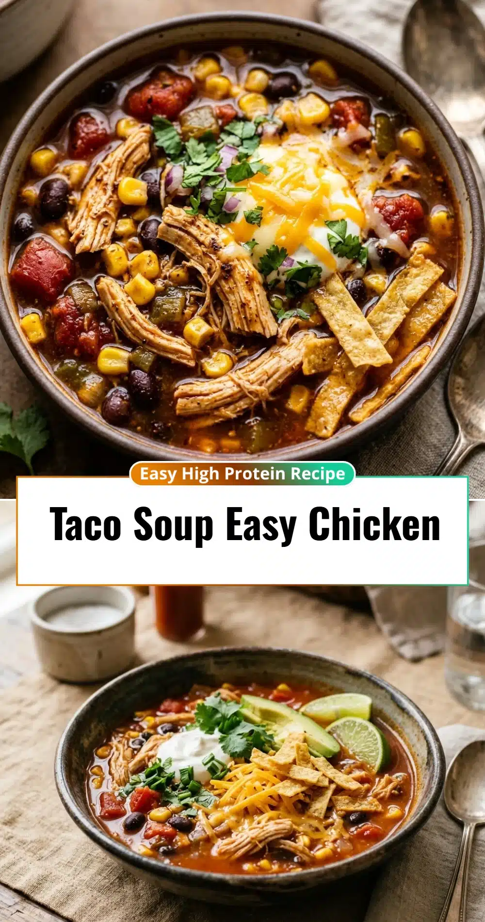 Taco Soup Easy Chicken