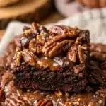 Thanksgiving Brownies with Pecans