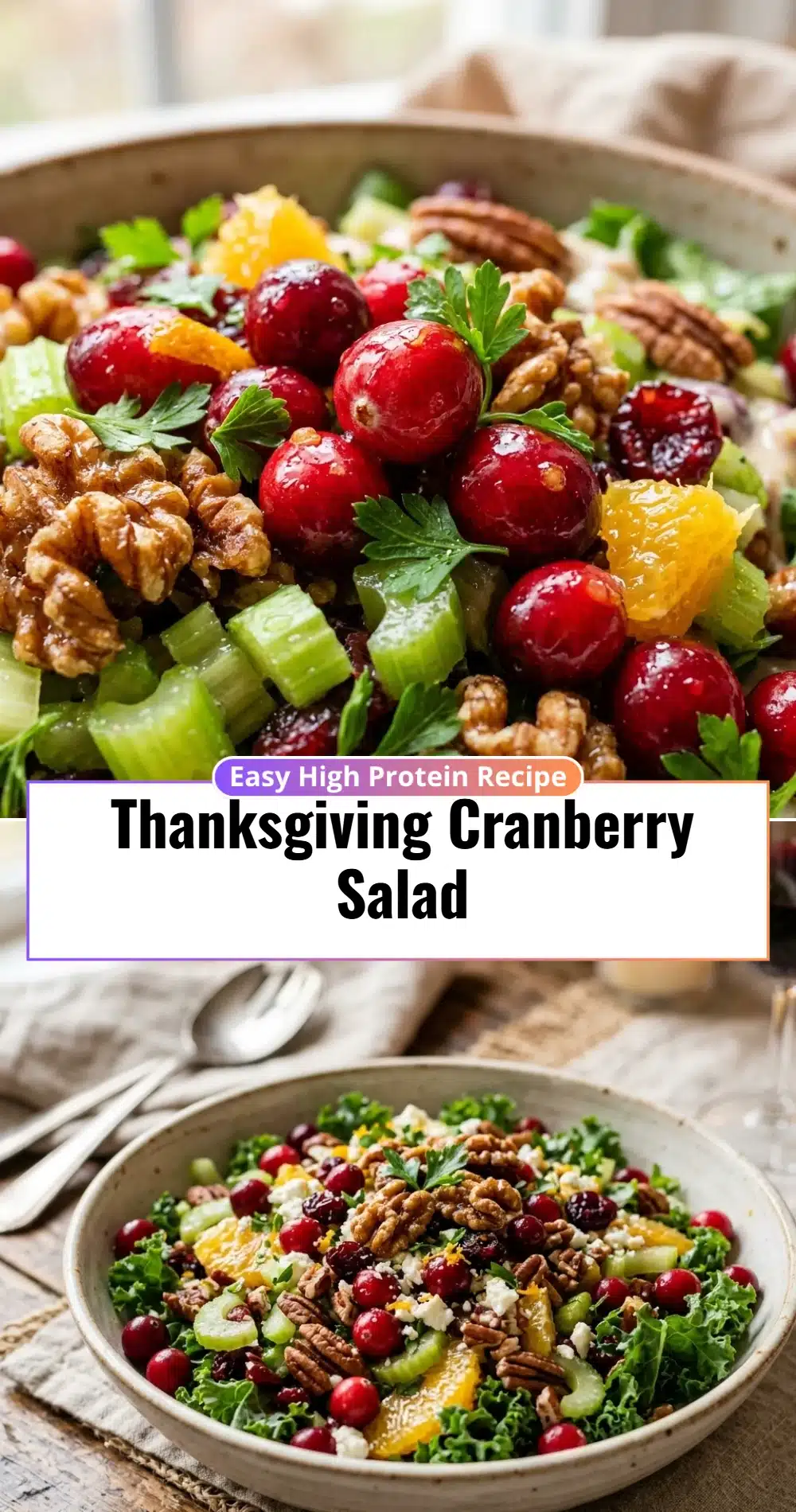 Thanksgiving Cranberry Salad