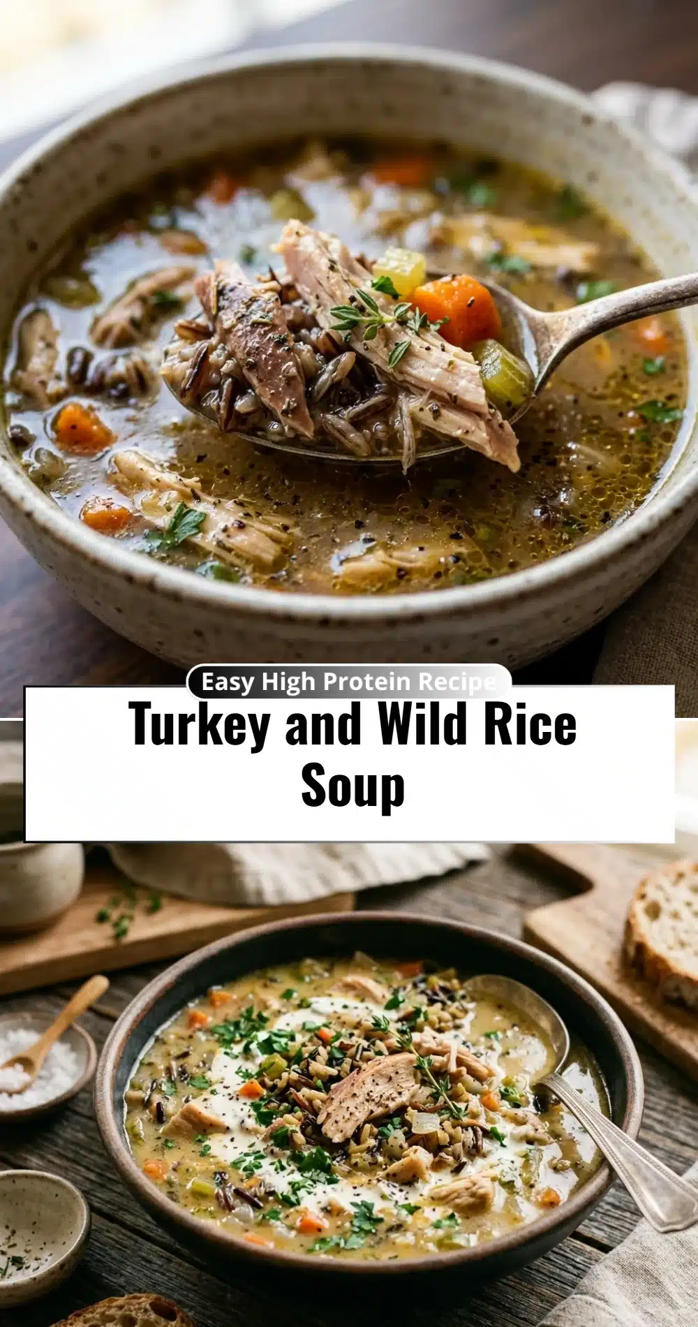 Turkey and Wild Rice Soup