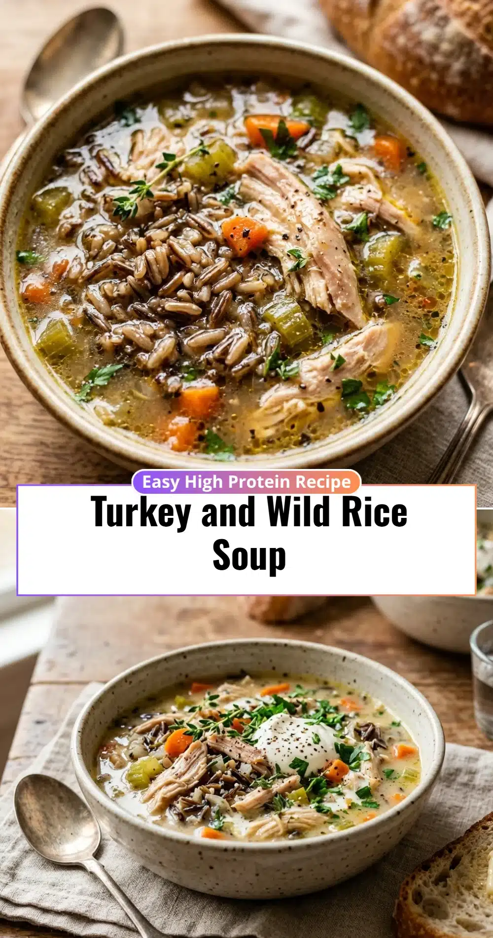 Turkey and Wild Rice Soup