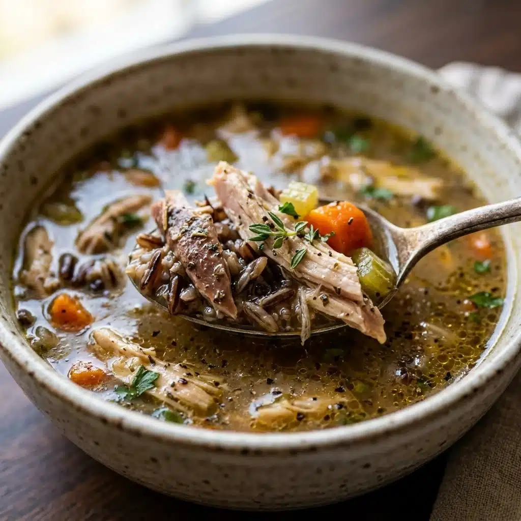 Turkey and Wild Rice Soup