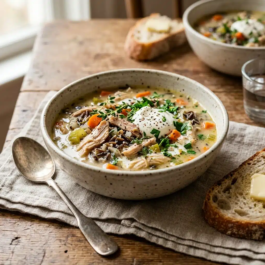 Turkey and Wild Rice Soup
