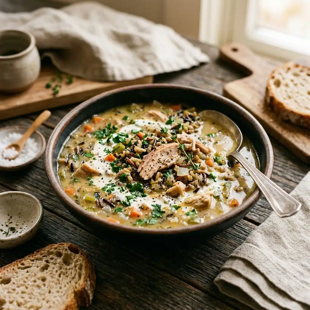 Turkey and Wild Rice Soup