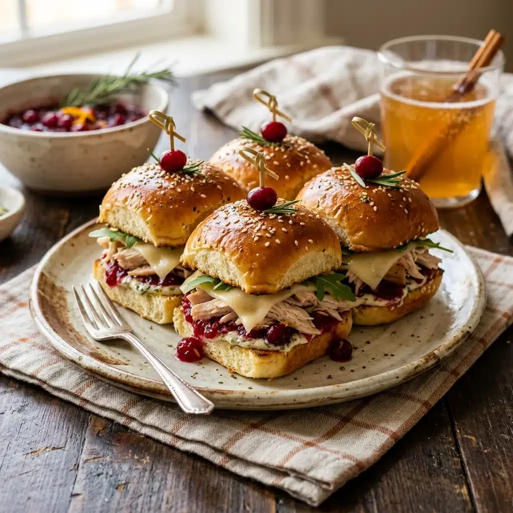 Turkey Cranberry Sliders