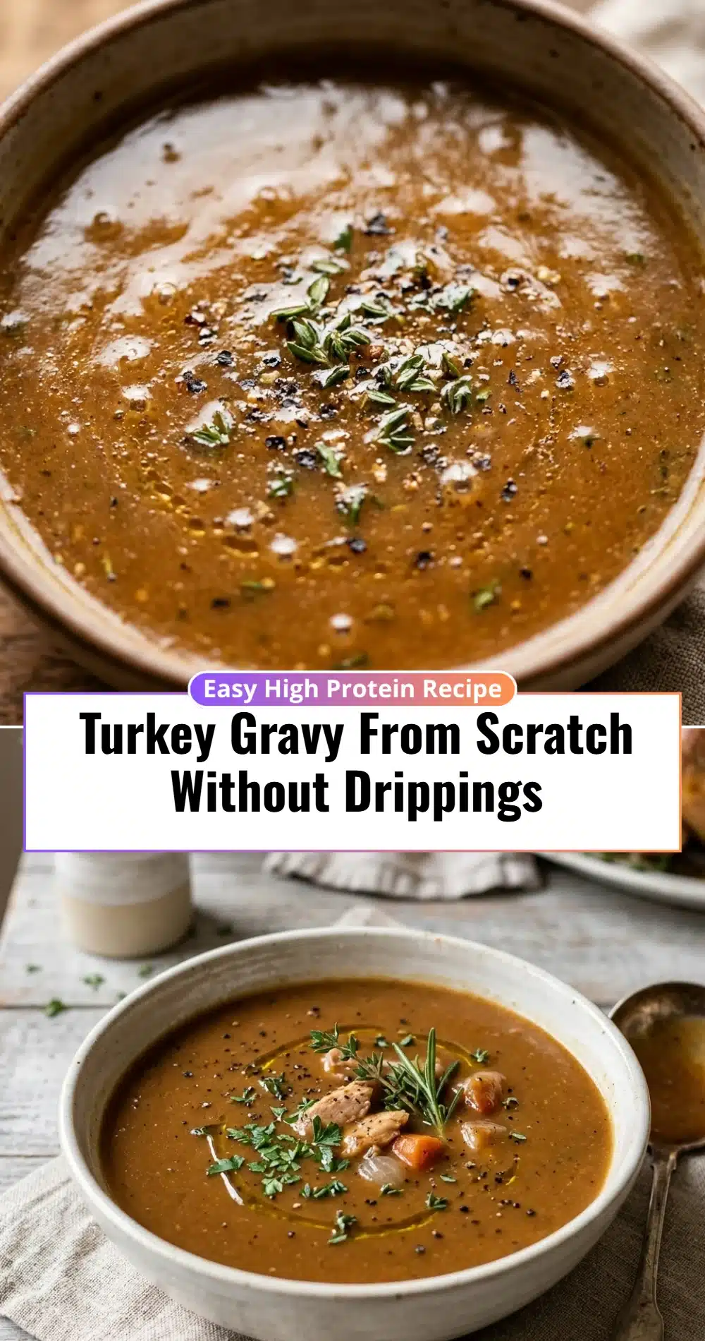 Turkey Gravy From Scratch Without Drippings