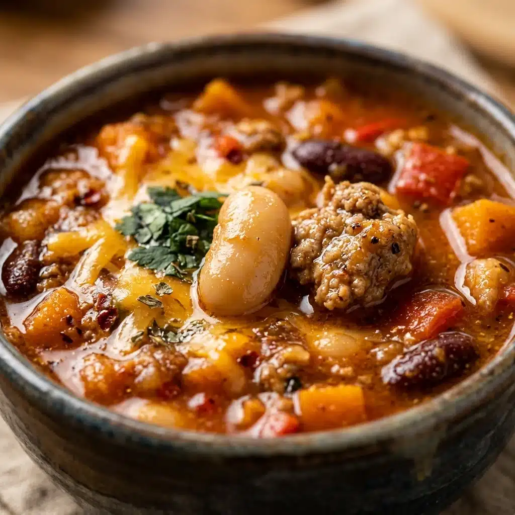 Turkey Pumpkin White Bean Chili