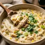 White Chicken Chili Creamy Crockpot